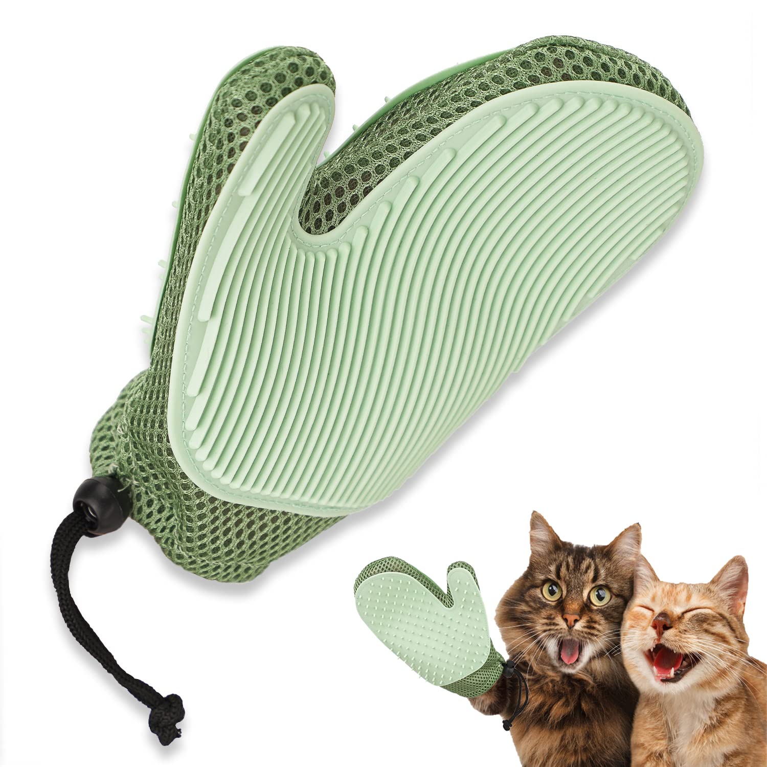 PawNest 2-in-1 Grooming Mitt