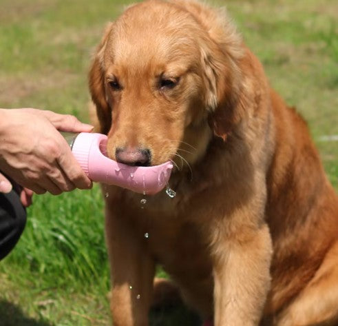 PawNest 2-in-1 Travel Water Bottle