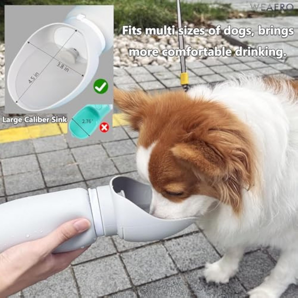 PawNest™ HydrateGo Travel Water Bottle