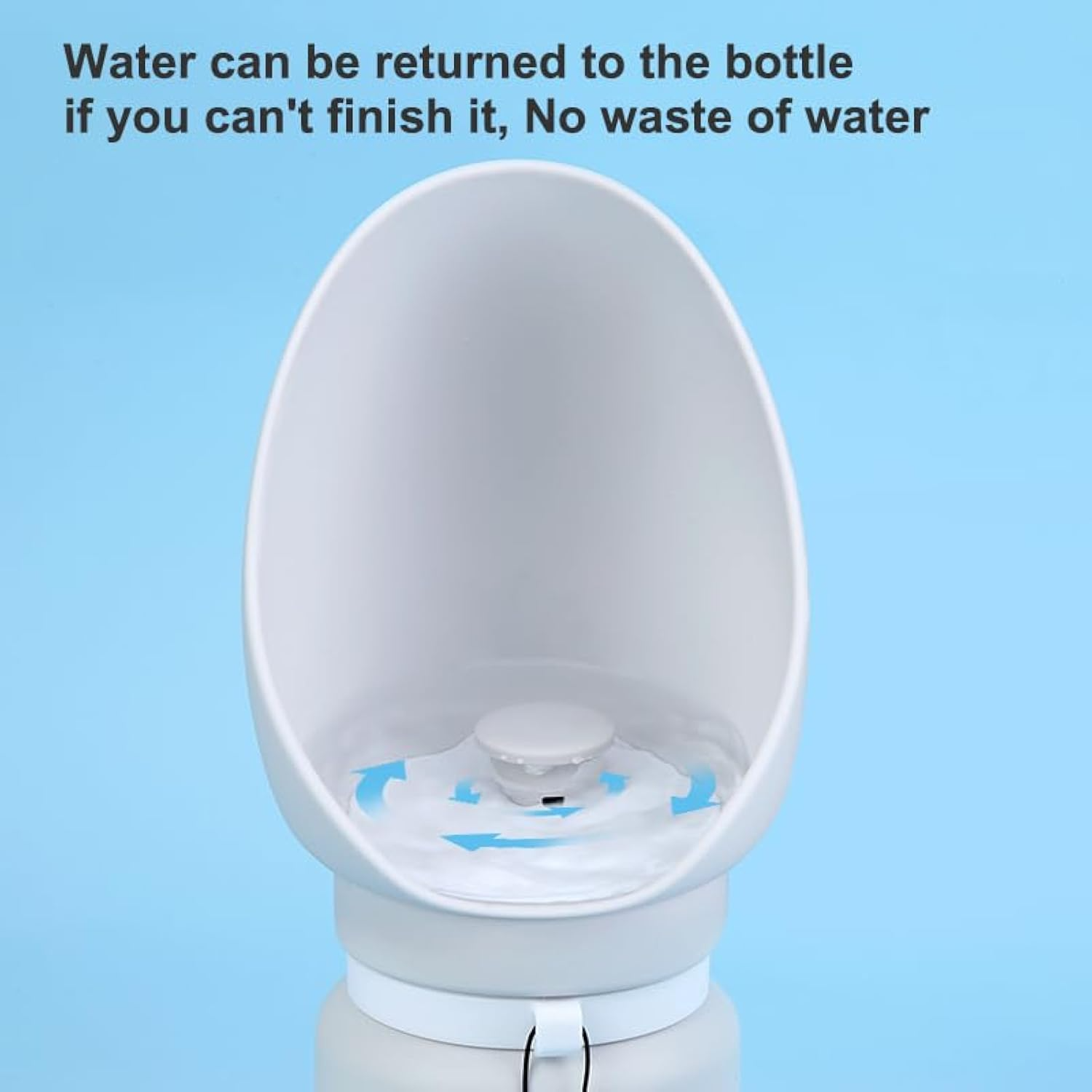 PawNest™ HydrateGo Travel Water Bottle